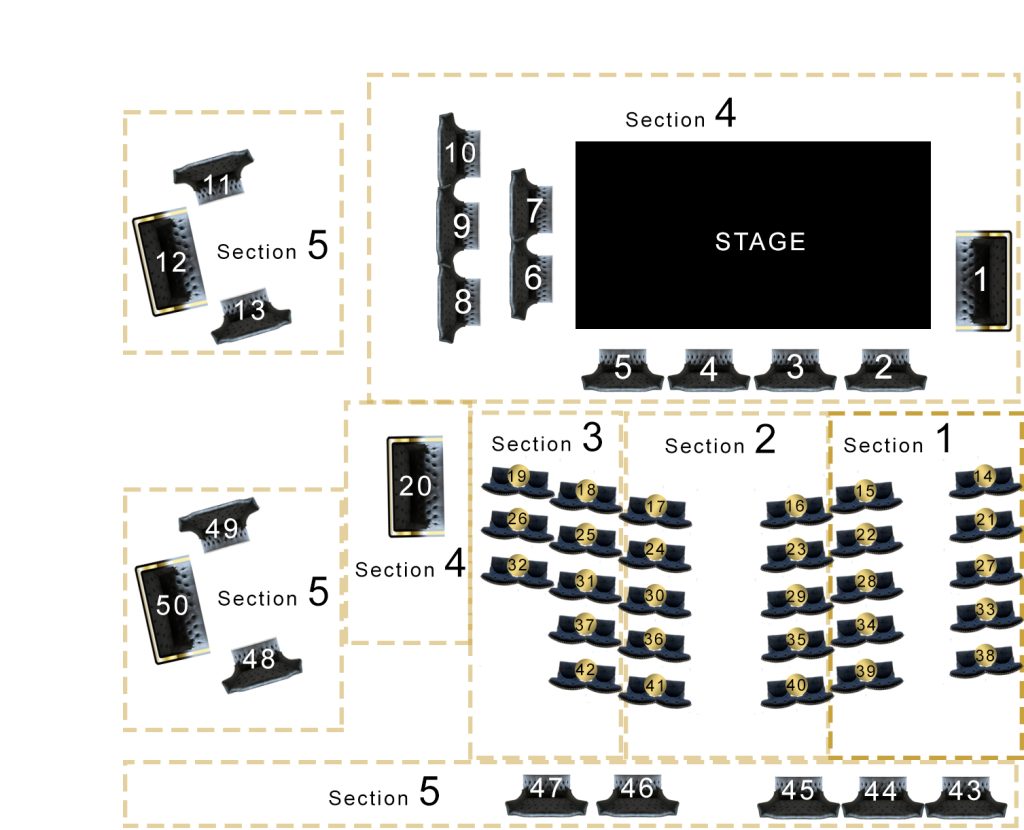 Seating Chart – ICON Jazz Lounge